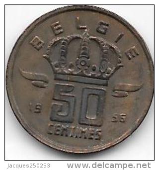 50 Centimes Baudouin I 1956 FL Qualité+++++++++++++ - 50 Centimes