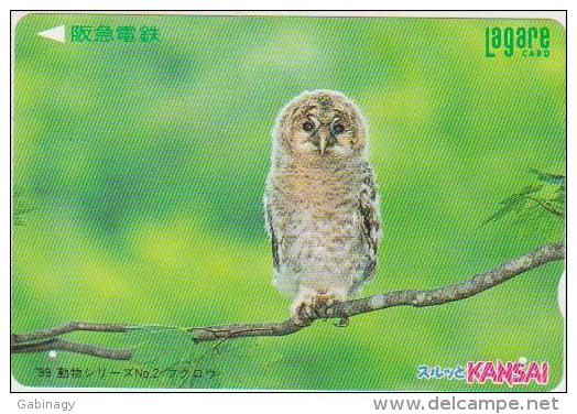 OWL - JAPAN - H100 - PREPAID - Búhos, Lechuza