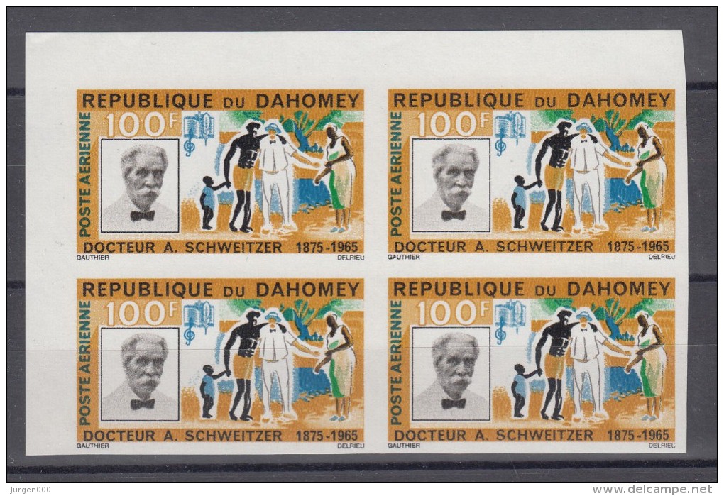 Benin, Dahomey, Schweitzer, Nr 266 (4) **, Ongetand, Non Dentelee, Michel = ?? € (X20390) - Albert Schweitzer