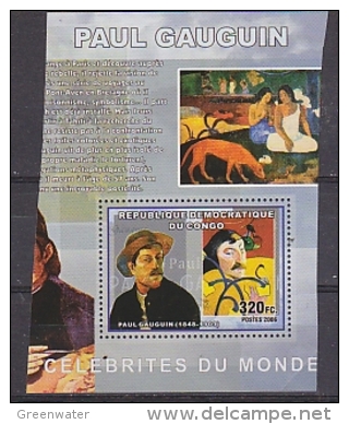 Congo 2006 Paul Gauguin / Painter 1v From M/s ** Mnh (25125) - Ongebruikt