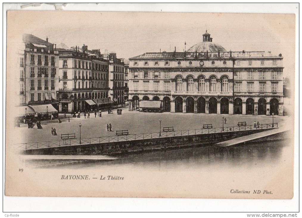 64 - BAYONNE . LE THÉÂTRE - Réf. N°11284 - - Bayonne