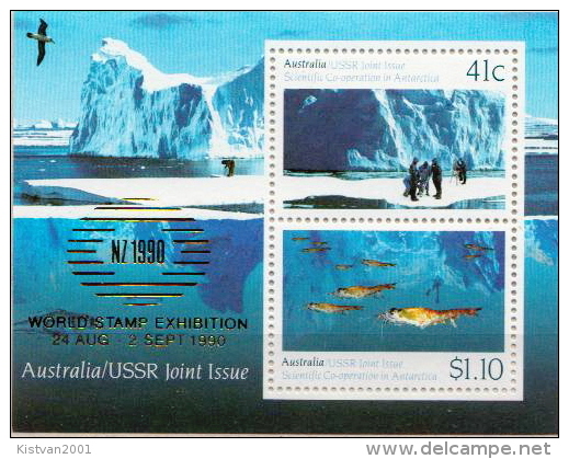 Australia MNH SS And Overprinted SS - Vie Marine