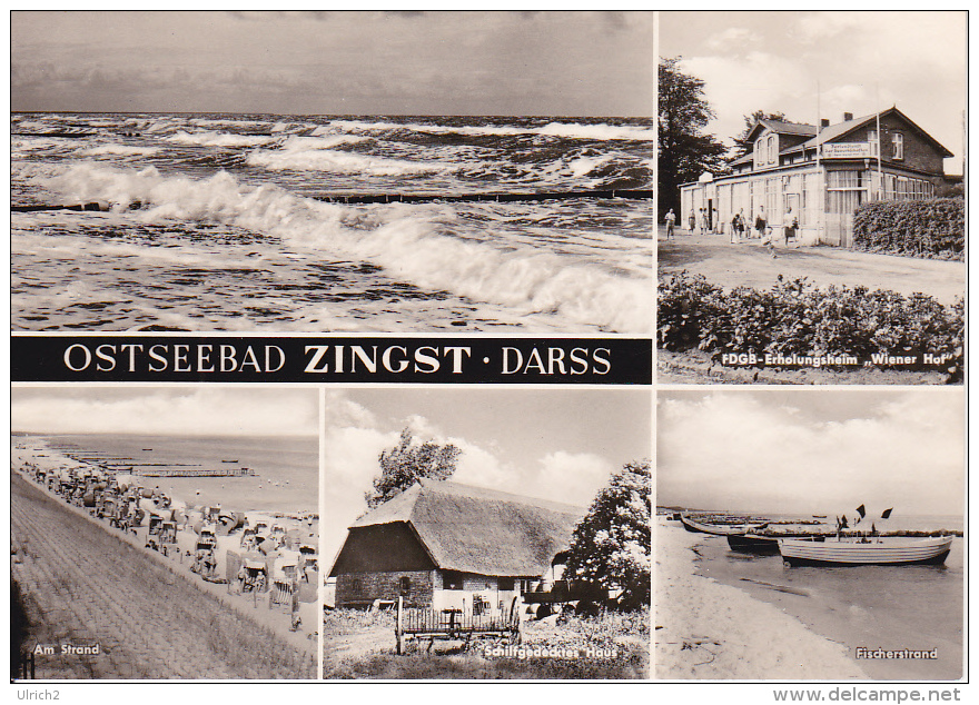 AK Ostseebad Zingst - Darss - Mehrbildkarte - FDGB-Erholungsheim Wiener Hof Fischerstrand (18305) - Zingst