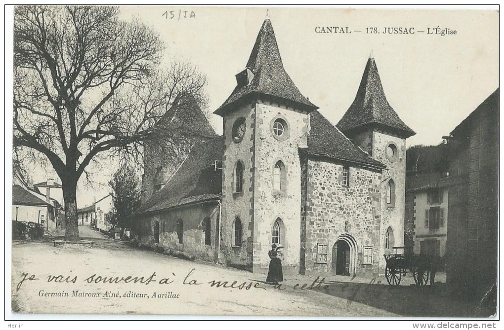 15 - JUSSAC - L'Eglise - Jussac