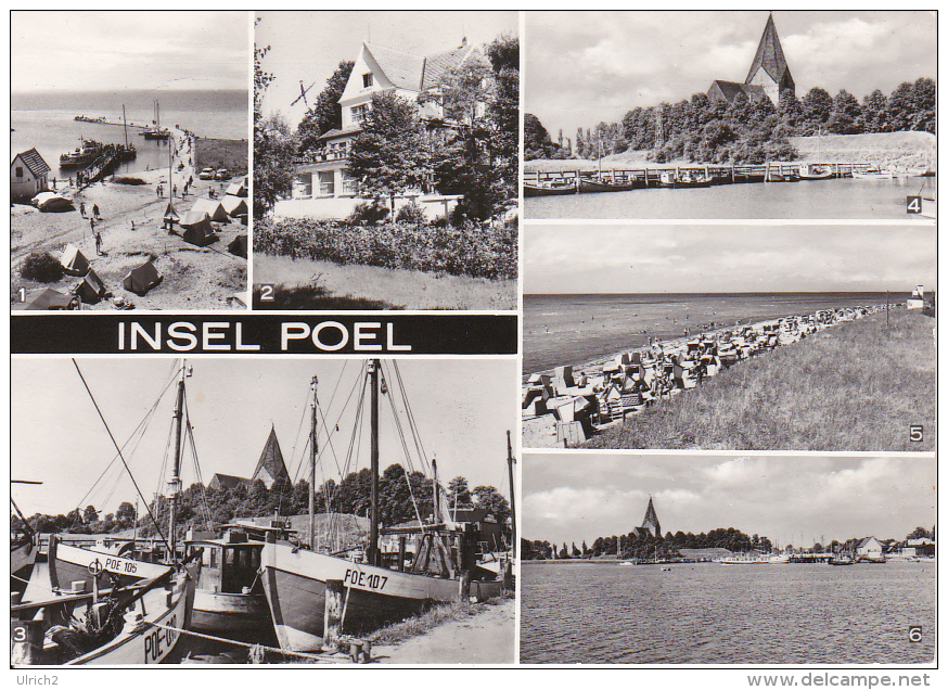 AK Insel Poel - Mehrbildkarte - 1973 (18313) - Wismar
