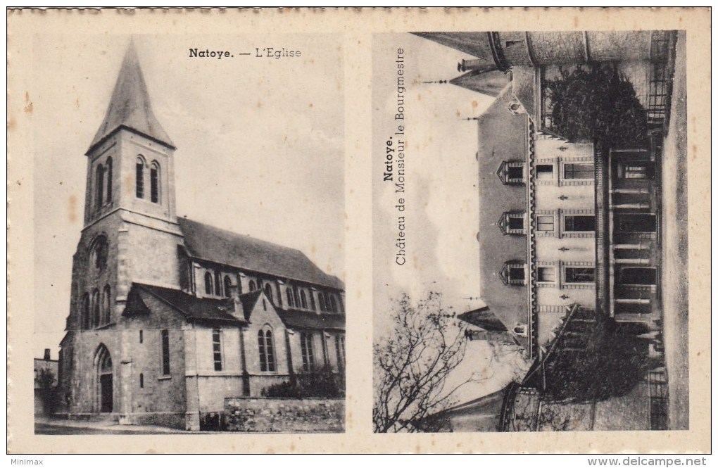 Natoye - L'Eglise - Château De Monsieur Le Bourgemestre - Hamois
