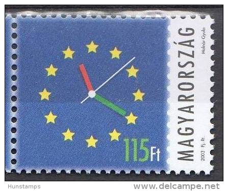 Hungary 2003. European Union Contact Nice Stamp MNH (**) Michel: 4808 - Ungebraucht