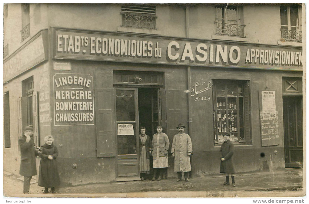 Lyon : Etablissement Economique Du Casino - Carte Photo - Lyon 3