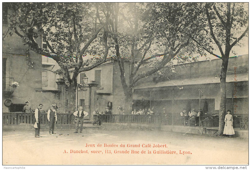 Lyon Café Jobert  : Jeu De Boules - Lyon 7