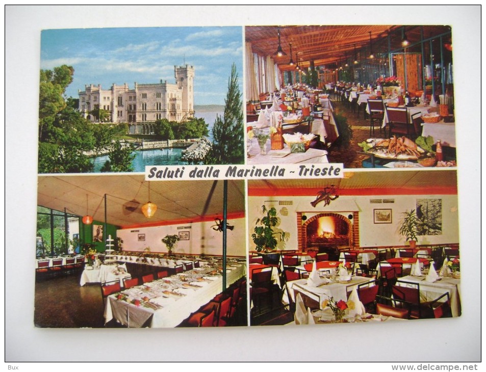 TRIESTE - BAR RISTORANTE "ALLA MARINELLA     NON  VIAGGIATA  COME DA FOTO  **** - Trieste