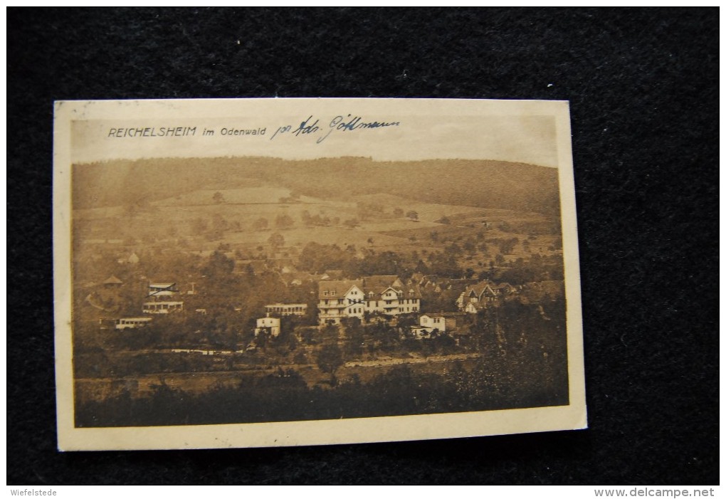 A480 - Reichelsheim Im Odenwald - 26.7.1922 => Berlin Cöpenick Köpenick - Odenwald