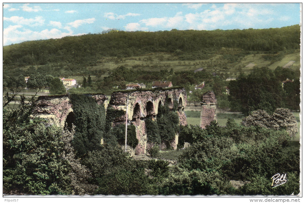 57 ARS SUR MOSELLE - Aqueduc Romain, Un Des Plus Beaux Aqueducs Romains Des Gaules ....(carte Neuve) - Ars Sur Moselle