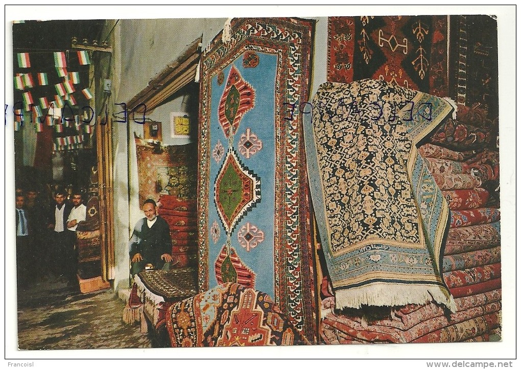 Iran. Téhéran. Carpet Bazaar. Marché Aux Tapis - Iran