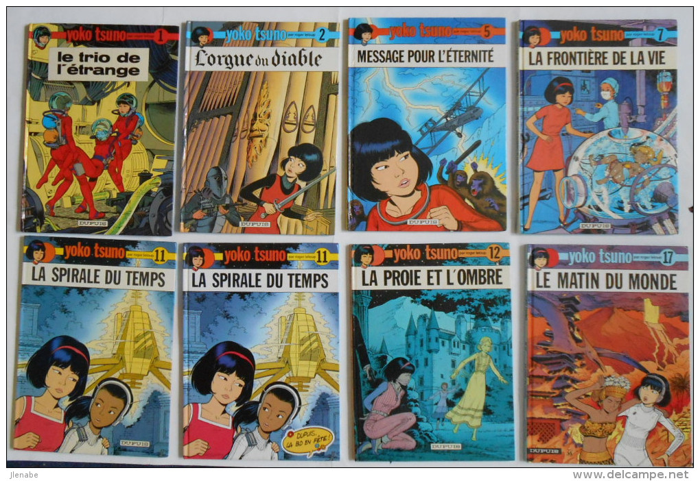 Yoko Tsuno n° 11 " La spirale du temps " EO 1981 par Roger Leloup