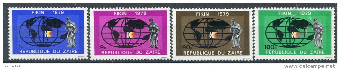 Zaire                               957/960  ** - Unused Stamps