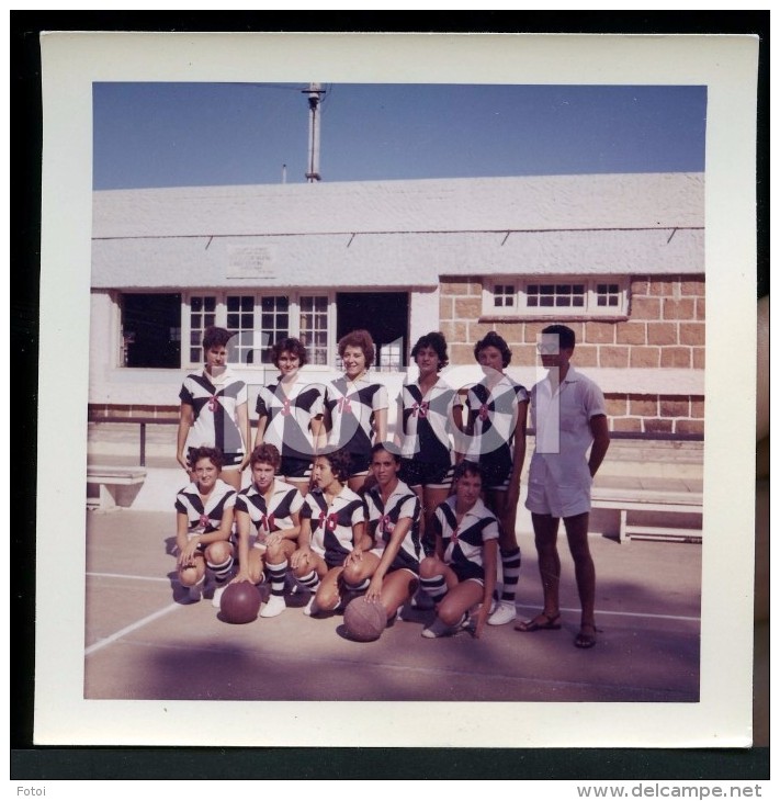 1959 ORIGINAL Amateur PHOTO GRUPO DESPORTIVO LOURENÇO MARQUES BASQUETEBOL FEMININO BASKETBALL MOÇAMBIQUE AFRICA No58 - Sport