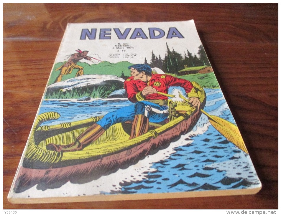 NEVADA - N° 320 De 1974 - BD De Poche. - Nevada