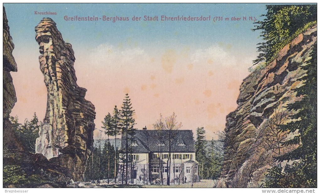 AK Greifenstein-Berghaus D. Stadt Ehrenfriedersdorf - Karte Nicht Gel. - Ehrenfriedersdorf