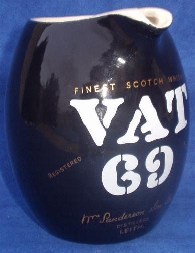 Pichet "VAT 69" Whisky - Jugs