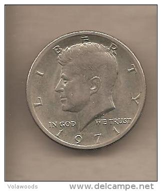 USA - Moneta Circolata Da 1/2 Dollaro - 1971 - Zecca: Philadelphia - 1964-…: Kennedy