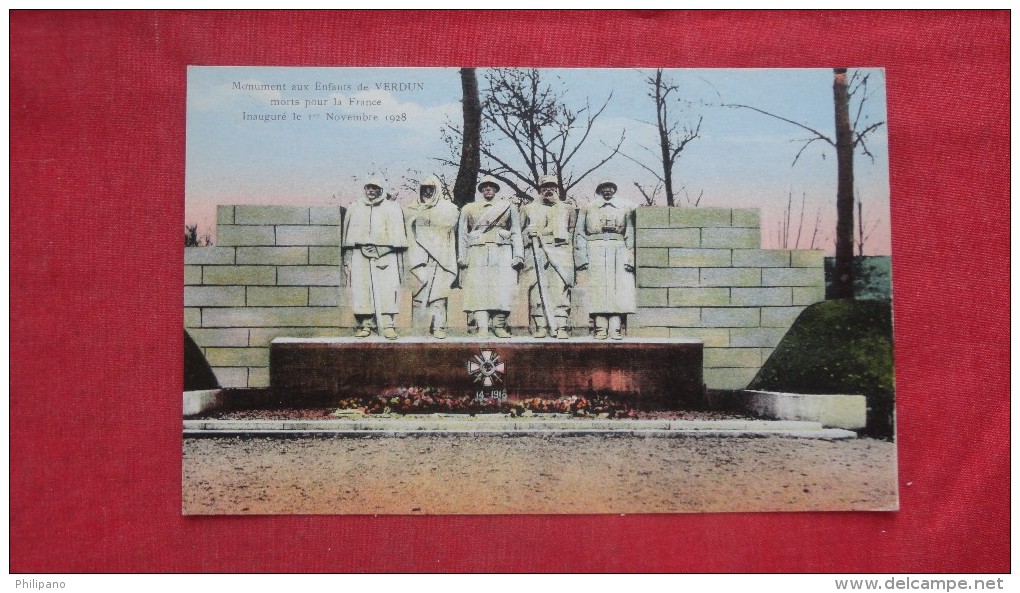 France > [55] Meuse> Verdun  Monument Aux Enfants   --- - Ref 1977 - Verdun