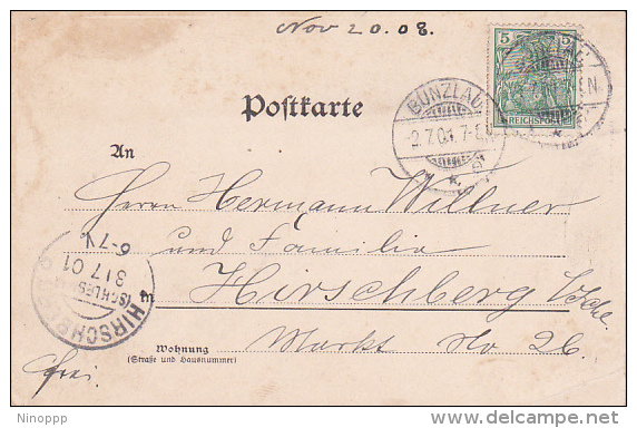 Germany 1901 Jakob Boheme Statue, Postcard - World