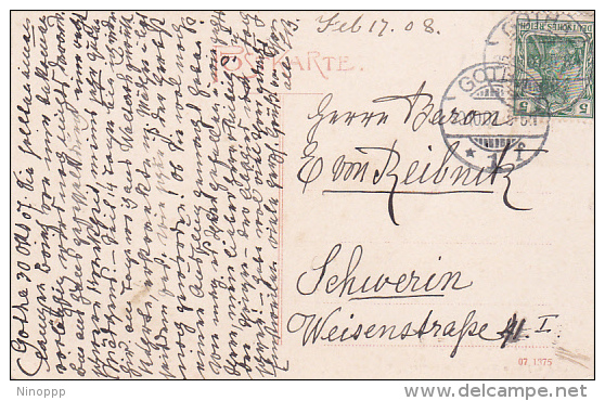 Germany 1907 Waltershausen, Postcard - World