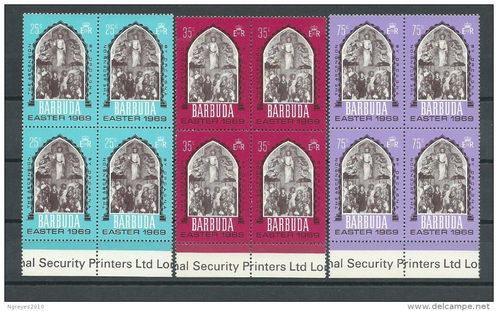 150023187  BARBUDA  YVERT   Nº 35/7  **/MNH - Barbuda (...-1981)