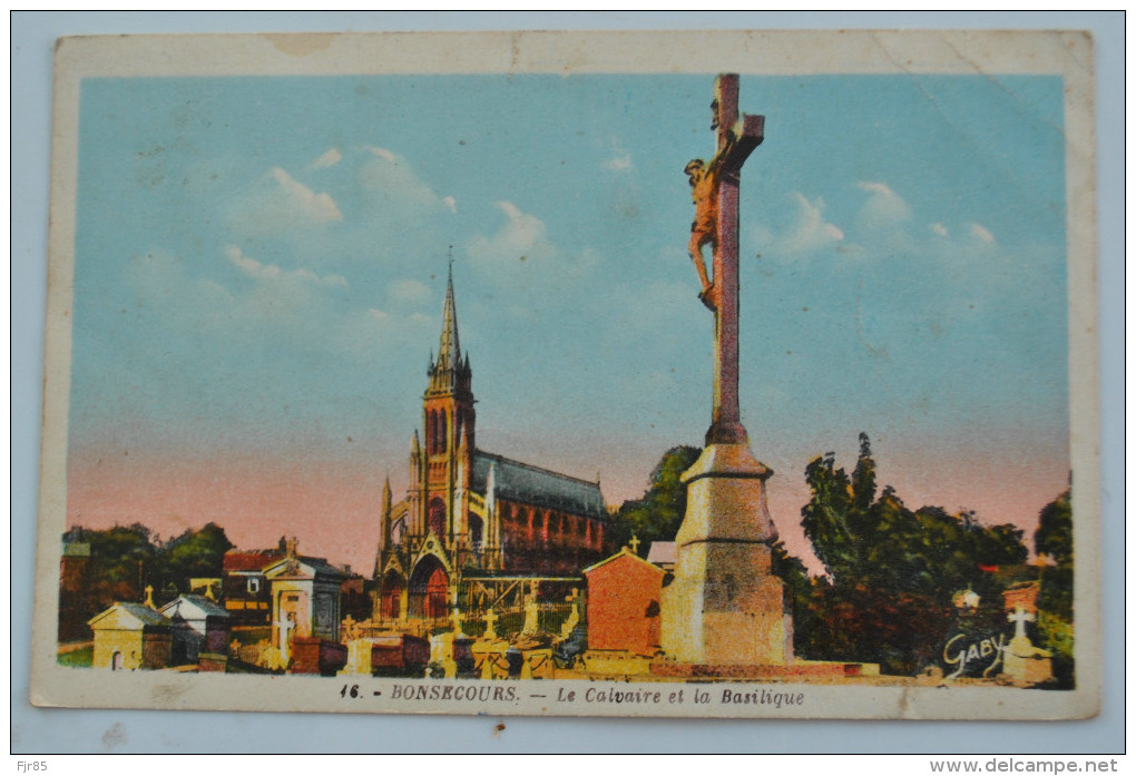 BONSECOURS LE CALVAIRE ET LA BASILIQUE - Rouen