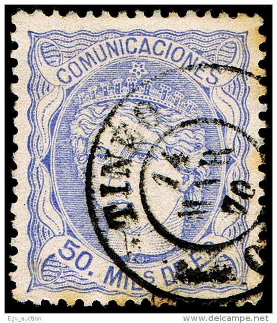 ASTURIAS - EDI O 107 - MAT. FECH. T.II \"TINEO\ - Used Stamps