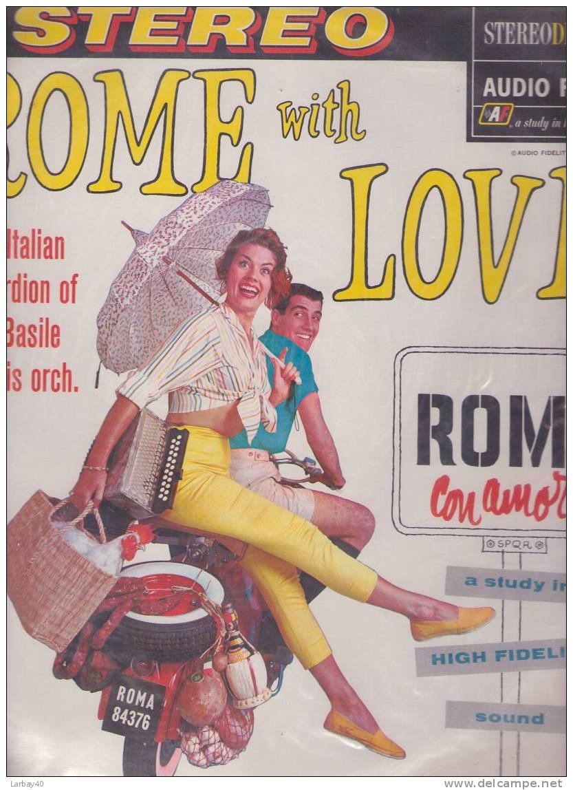 Rome With Love Jo Basile   - 33 Tours - Autres - Musique Italienne
