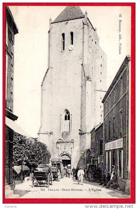 79 CELLES - L'église - Celles-sur-Belle