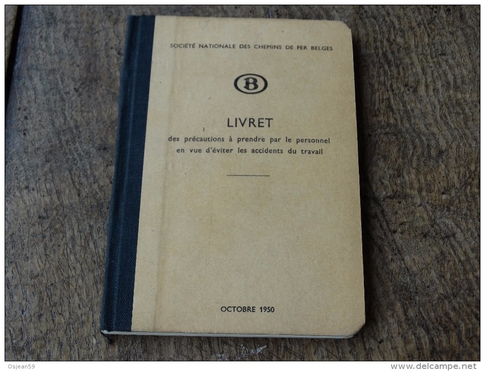 Livret Des Précautions à Prendre Par Le Personnel En Vue D’éviter Les Accidents De Travail - Eisenbahnverkehr