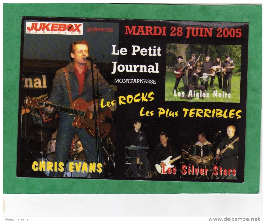 2005 Le Petit Journal-Montparnasse Chris Evans Les Aigles Noirs Les Silver Stars Paris 14e Montbrison Perpignan - Otros & Sin Clasificación