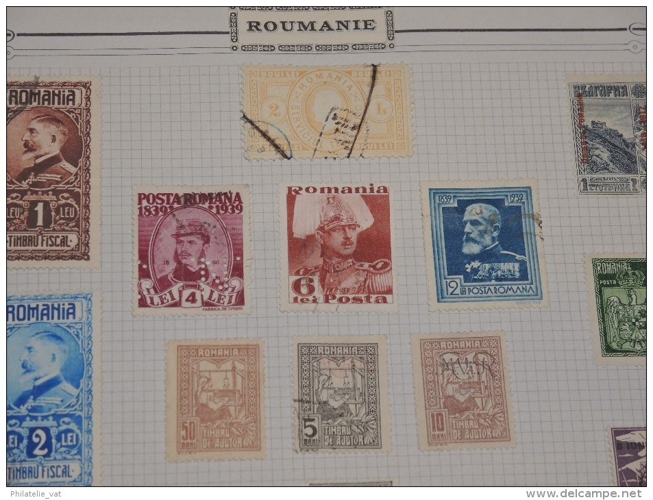 ROUMANIE - Petite collection à étudier - Petit prix - A voir - Lot n° 9545