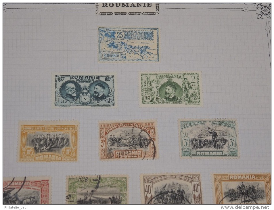 ROUMANIE - Petite collection à étudier - Petit prix - A voir - Lot n° 9545