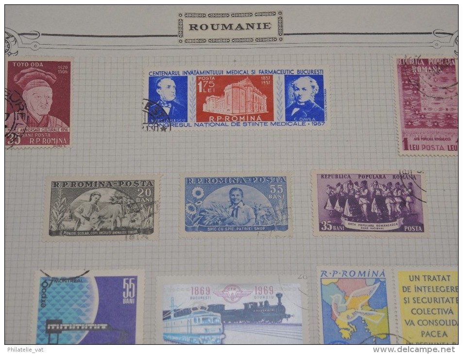 ROUMANIE - Petite collection à étudier - Petit prix - A voir - Lot n° 9545