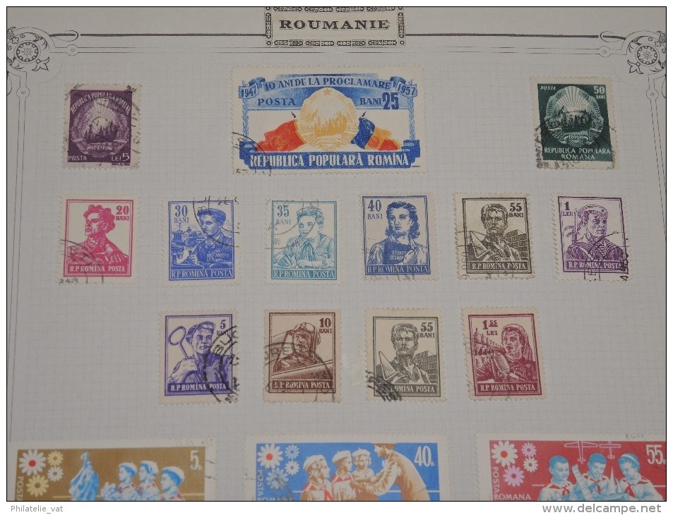 ROUMANIE - Petite collection à étudier - Petit prix - A voir - Lot n° 9545