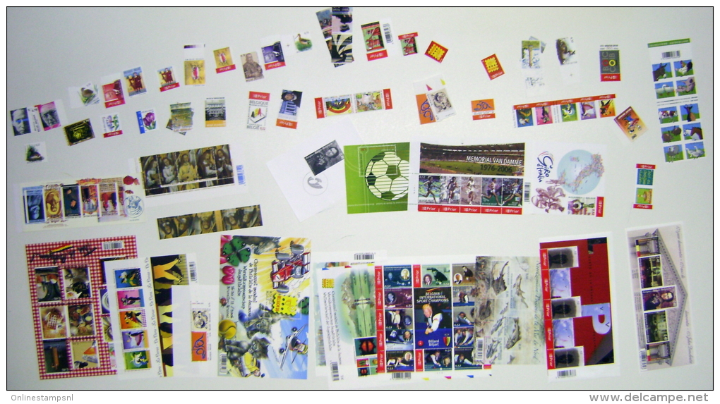 Belgie: Jaargang 2006 + 2007(deels) Postfris MNH/** Zie Tekstveld Voor Inhoud Yearset - Neufs