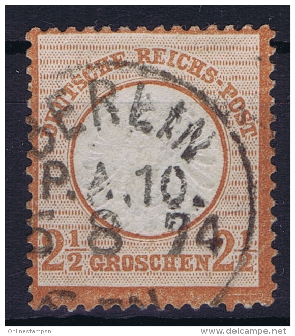 Deutsches Reich: Mi.nr. 21 Used - Gebraucht