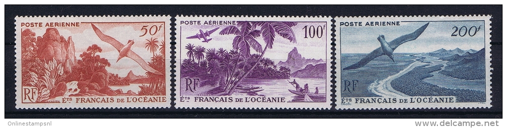 Oceanie Yv Nr AE 26 - 28  MH/* Avec  Charnière - Poste Aérienne