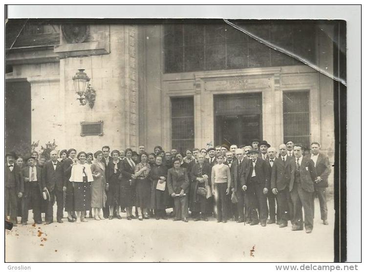 BIARRITZ (64) PHOTO D´UN VOYAGE DE GROUPE AUX THERMES 1936 - Places