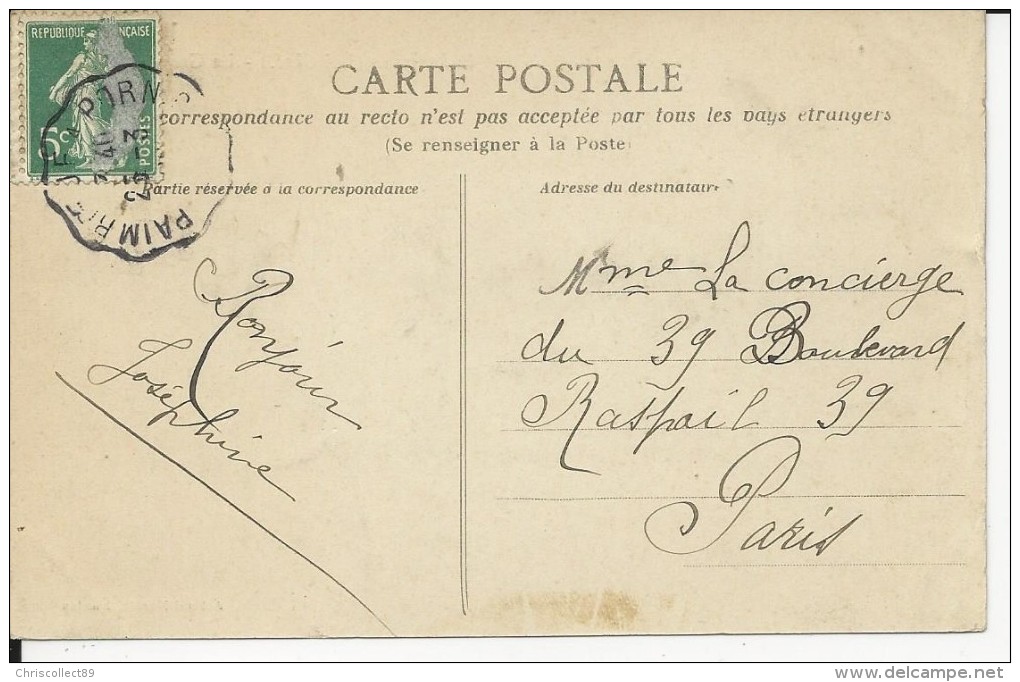 Carte Postale :  Préfailles - La Grande Rue - Préfailles