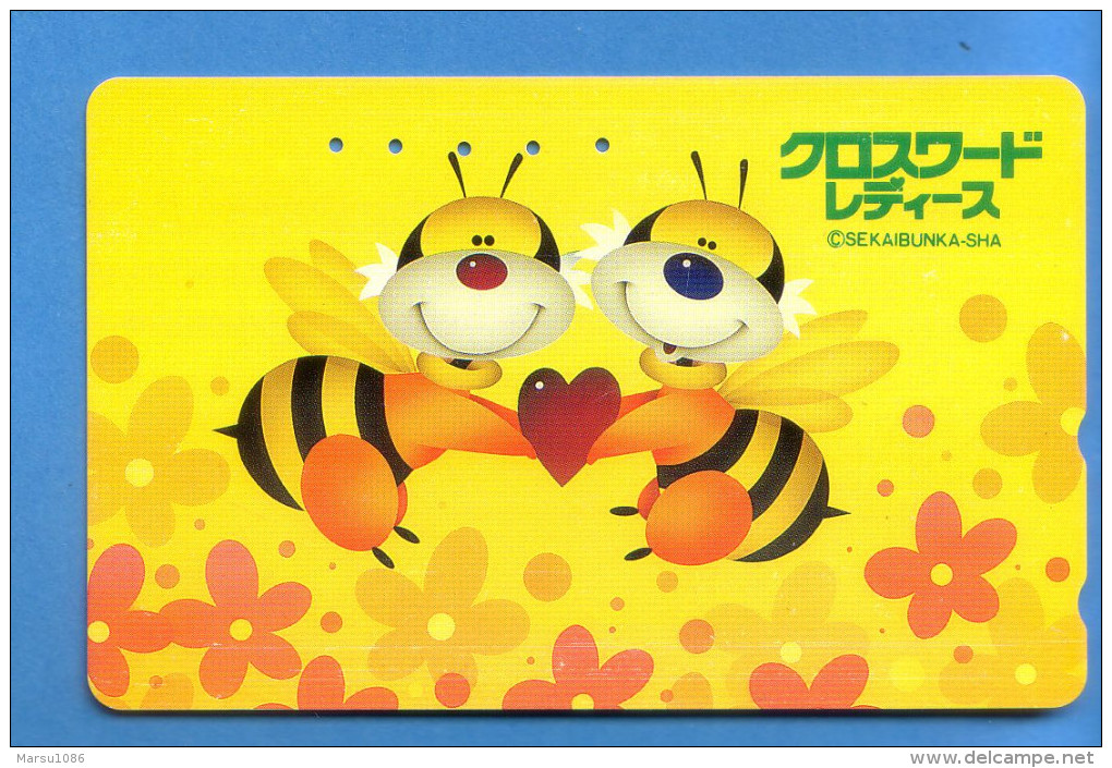 Japan Japon Télécarte  Telefonkarte  Phonecard     Biene Bee Abeille - Honeybees