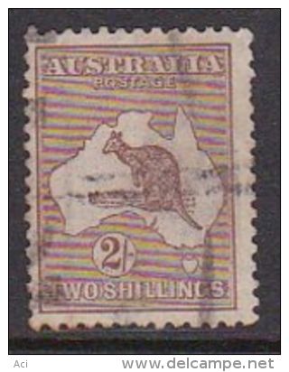 Australia 1915 Third Watermark Two Shillings Used - Oblitérés