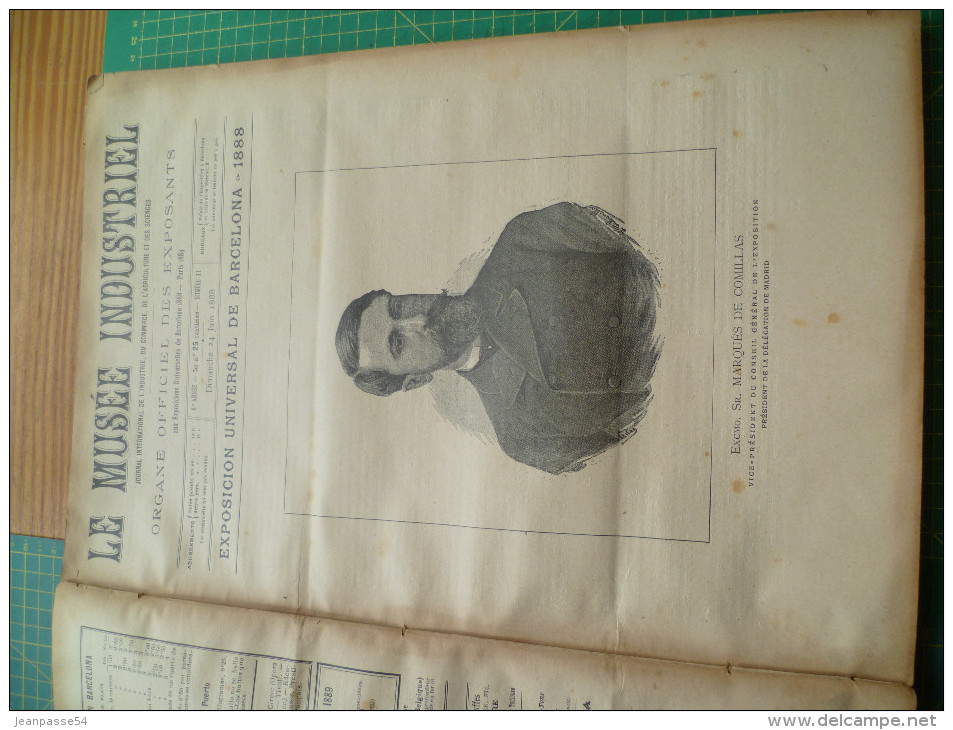 Exposicion universal de Barcelona - 1888. 33 n° du "Musée industrielle"
