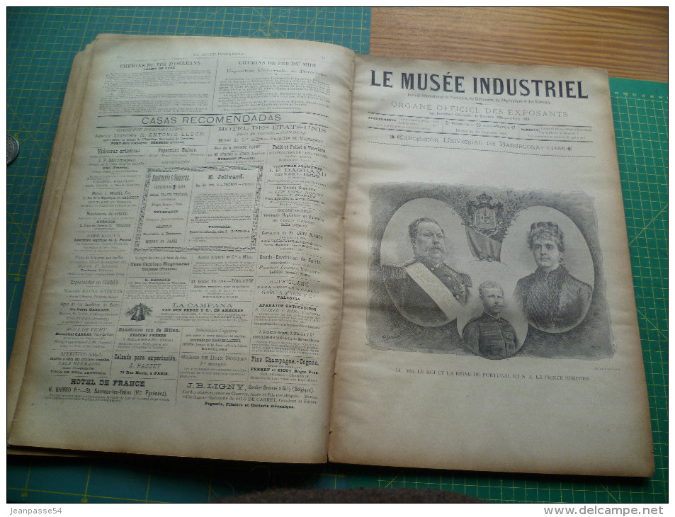 Exposicion universal de Barcelona - 1888. 33 n° du "Musée industrielle"