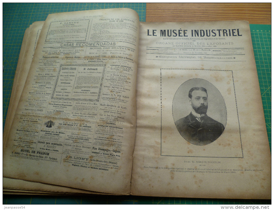Exposicion universal de Barcelona - 1888. 33 n° du "Musée industrielle"