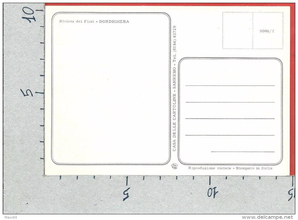 CARTOLINA NV ITALIA - BORDIGHERA (IM) - Riviera Dei Fiori - Panorama - Vedutine - 10 X 15 - Imperia