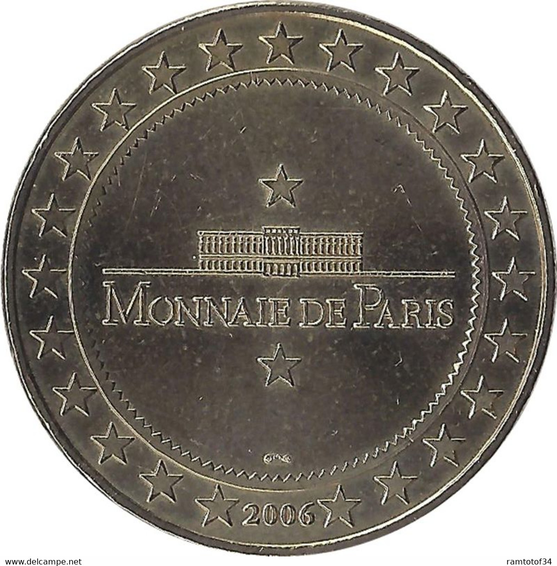 2006 MDP184 - LA GEODE 4 - La Géode Et Son Reflet / MONNAIE DE PARIS - 2006